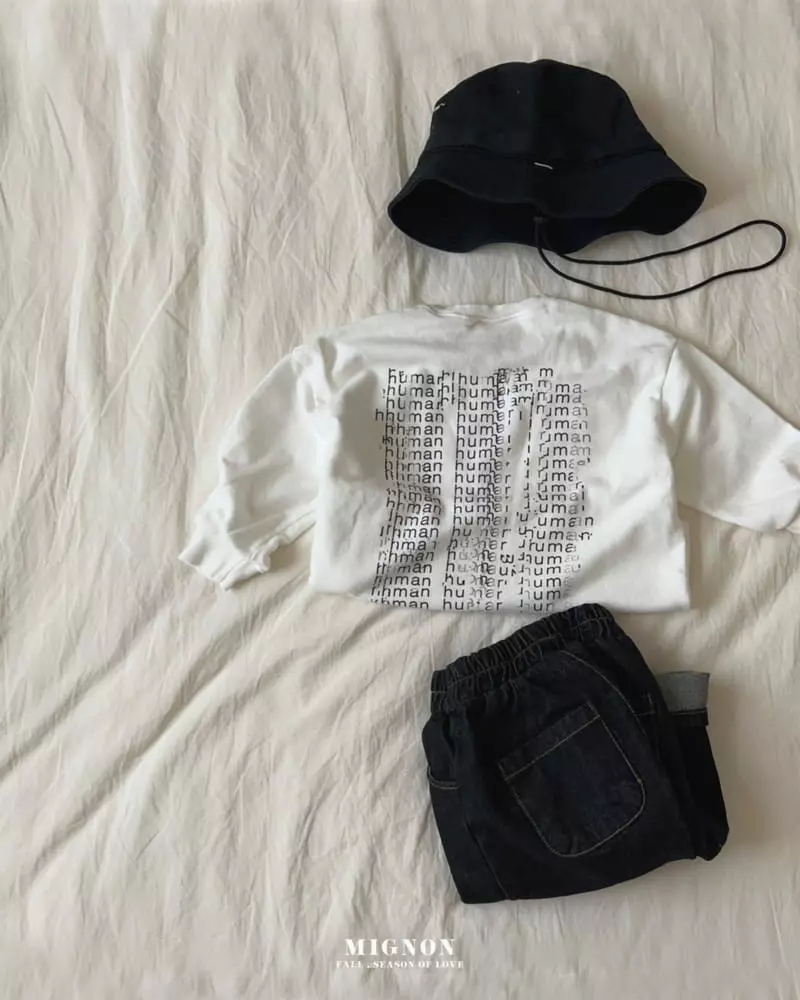Mignon - Korean Children Fashion - #prettylittlegirls - Alpabet Tee - 7