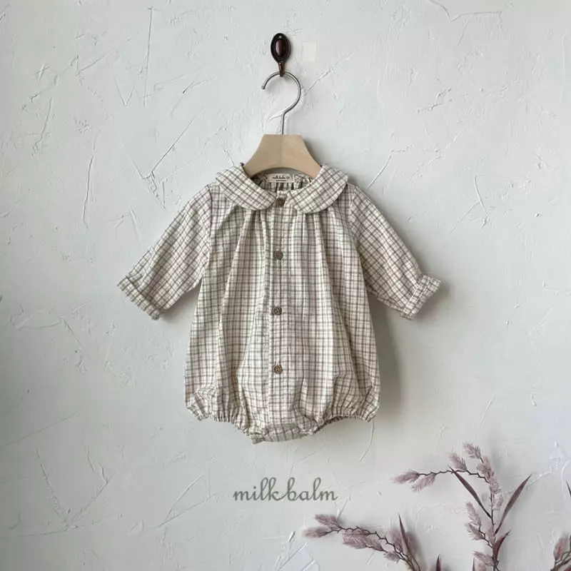 Milk Balm - Korean Baby Fashion - #babyboutiqueclothing - Latte Bodysuit