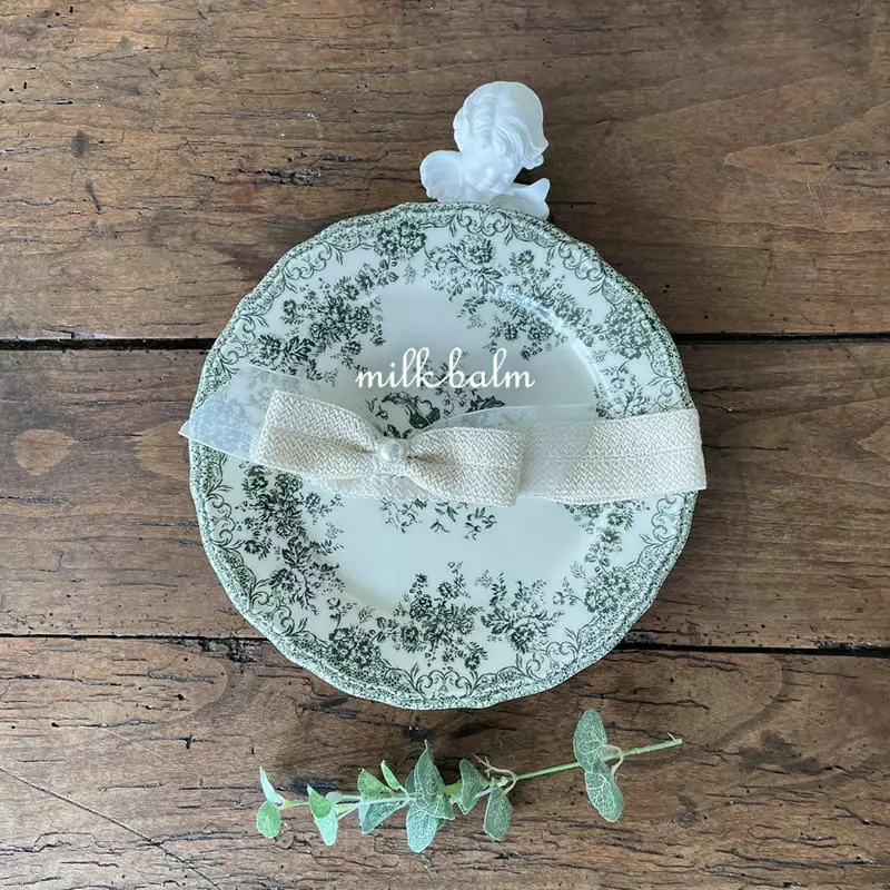 Milk Balm - Korean Baby Fashion - #babyboutiqueclothing - Lusy Ribbon Hairband - 2