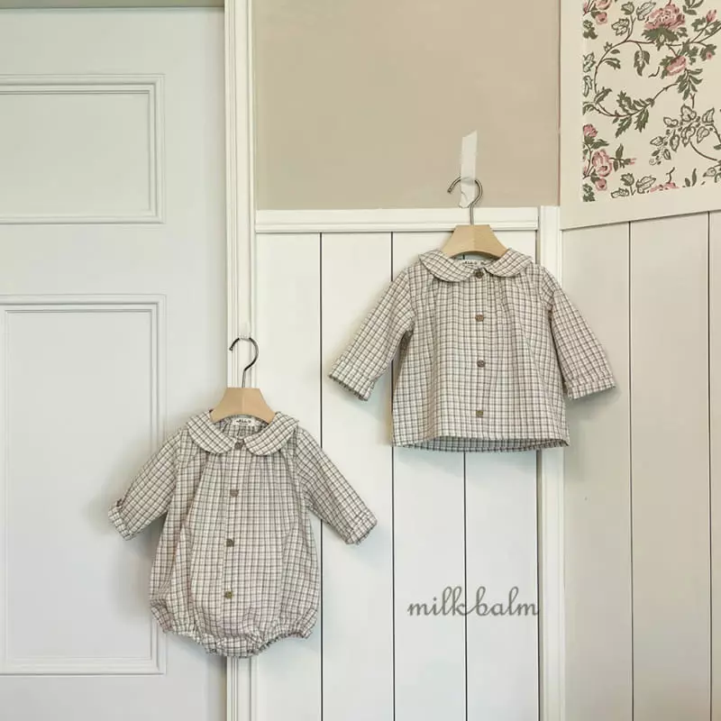 Milk Balm - Korean Baby Fashion - #babyclothing - Latte Bodysuit - 2