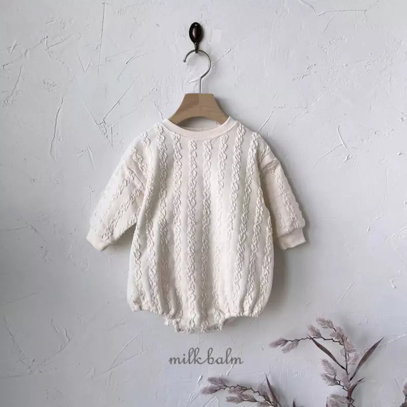 Milk Balm - Korean Baby Fashion - #babyoninstagram - Ian Bodysuit - 8