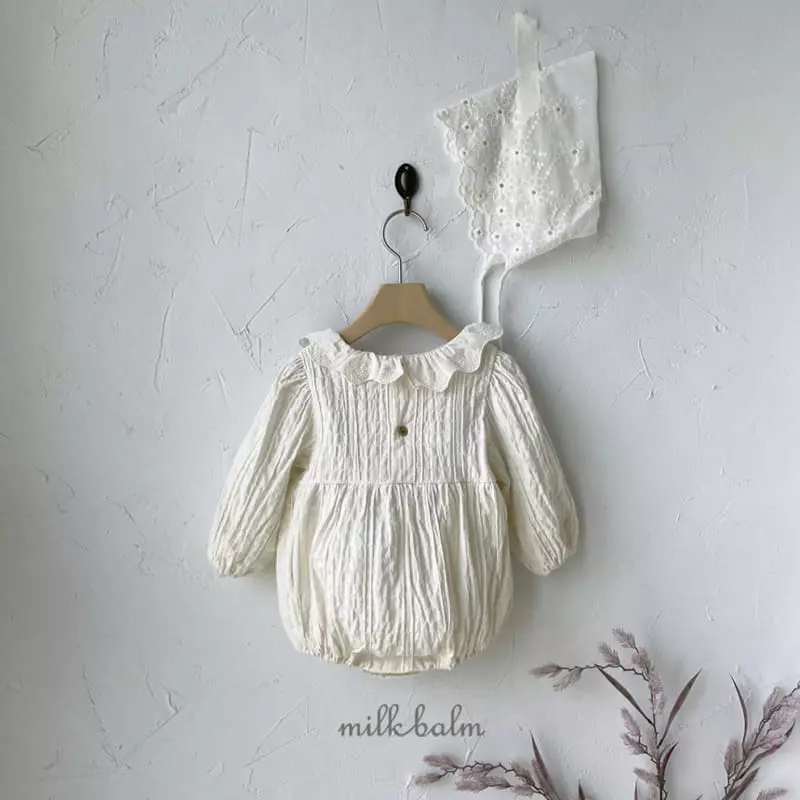 Milk Balm - Korean Baby Fashion - #babyoninstagram - Adella Bodysuit - 11