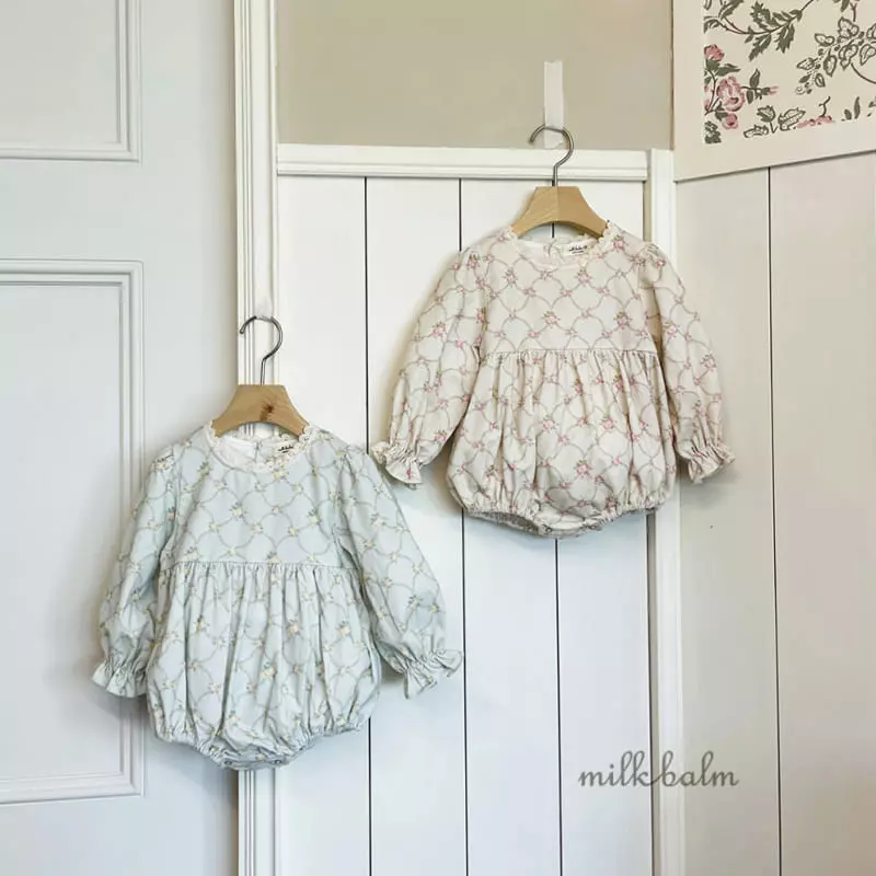 Milk Balm - Korean Baby Fashion - #babyootd - Rosie Bodysuit