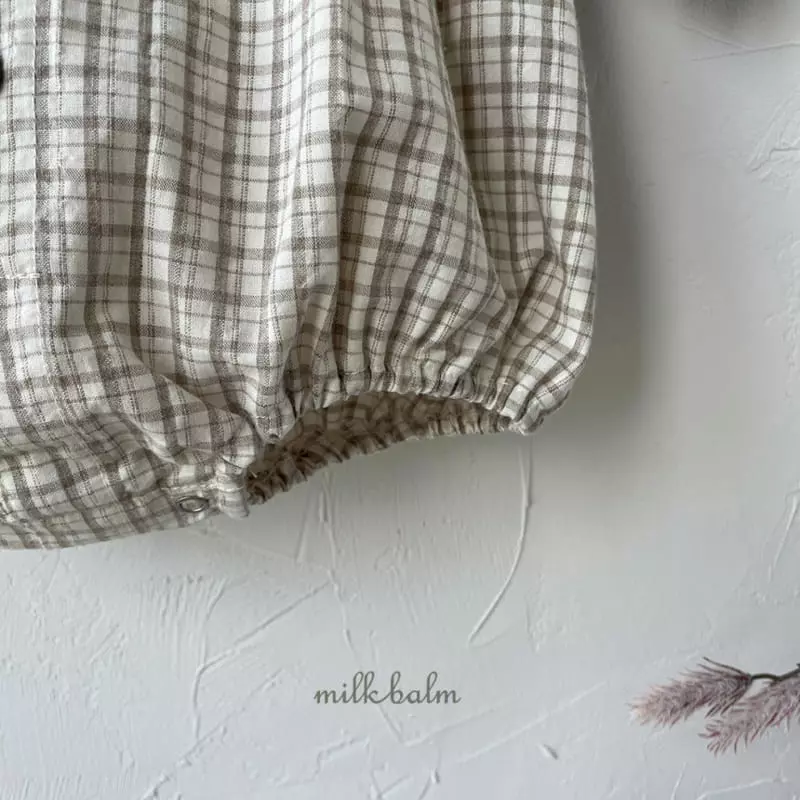 Milk Balm - Korean Baby Fashion - #babyoutfit - Latte Bodysuit - 9