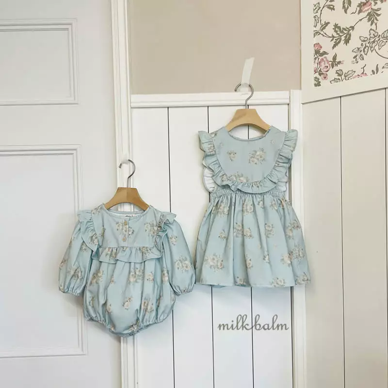 Milk Balm - Korean Baby Fashion - #babyoutfit - Lael Bodysuit - 3