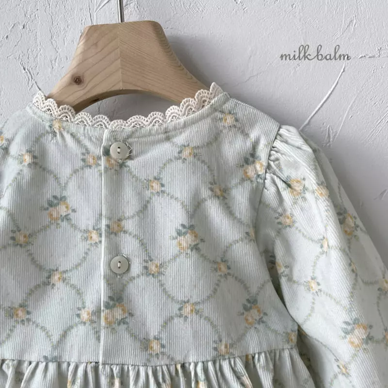 Milk Balm - Korean Baby Fashion - #babyoutfit - Rosie Bodysuit - 3