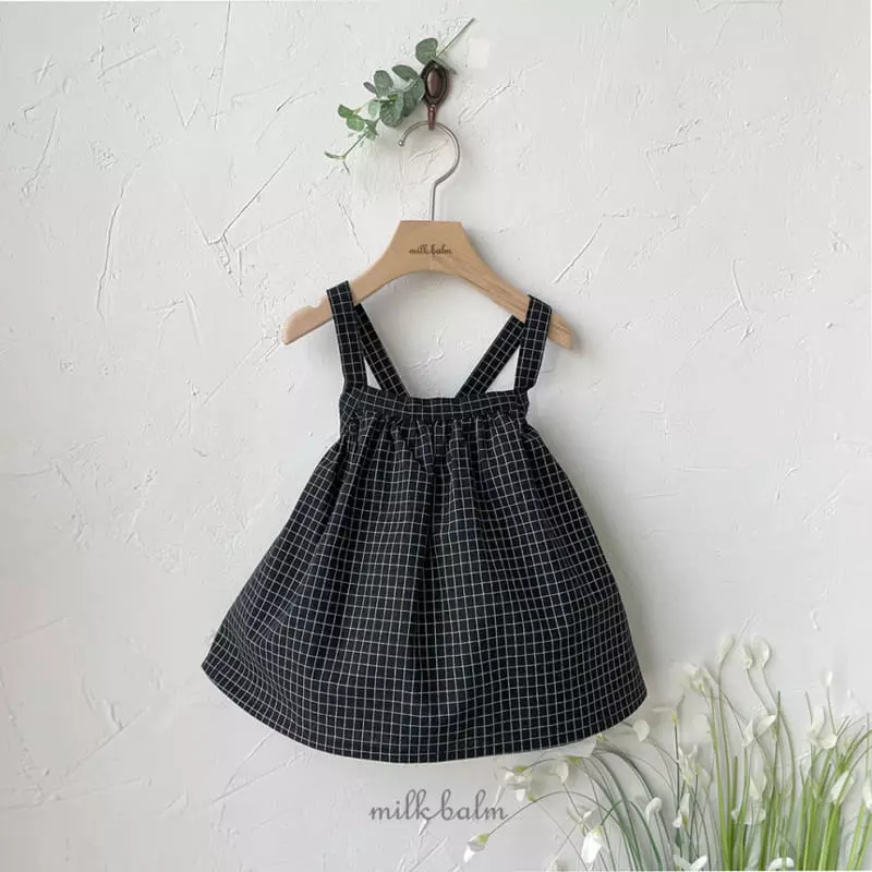 Milk Balm - Korean Children Fashion - #discoveringself - Swan Dungaress Skirt - 10