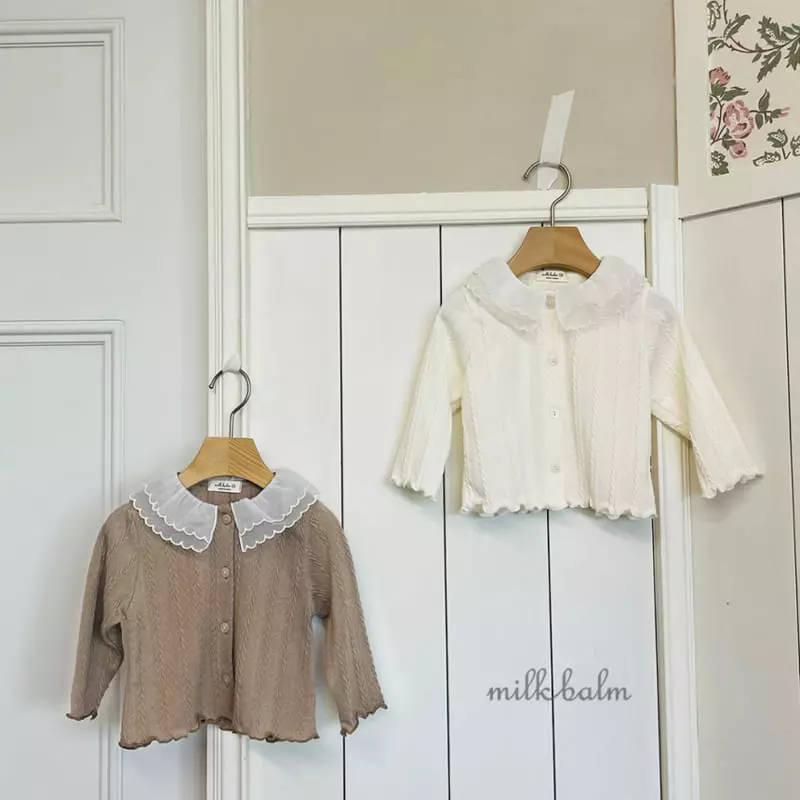 Milk Balm - Korean Children Fashion - #discoveringself - Soft Cardigan