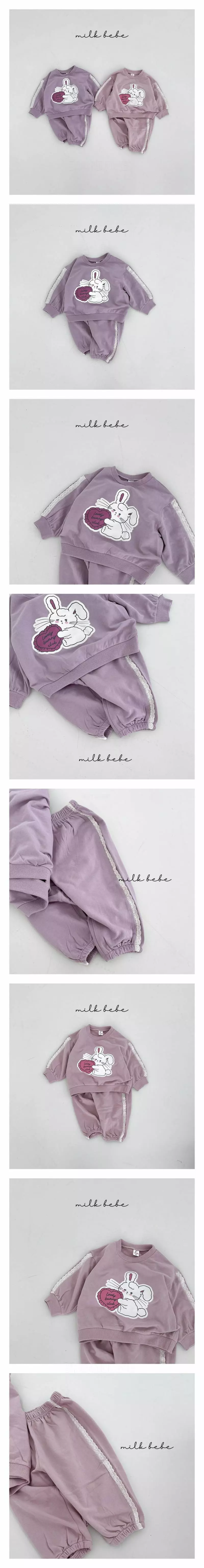 Milk Bebe - Korean Children Fashion - #magicofchildhood - Cushin Top Bottom Set