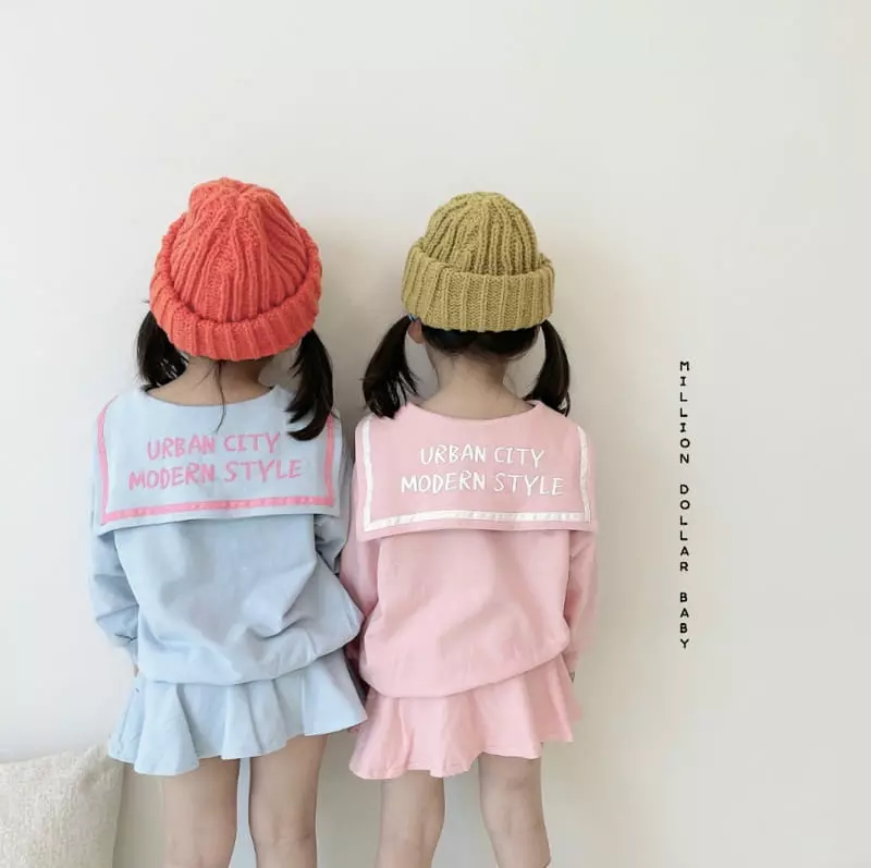 Million Dollar Baby - Korean Children Fashion - #Kfashion4kids - Sailor Top Bottom SET - 7