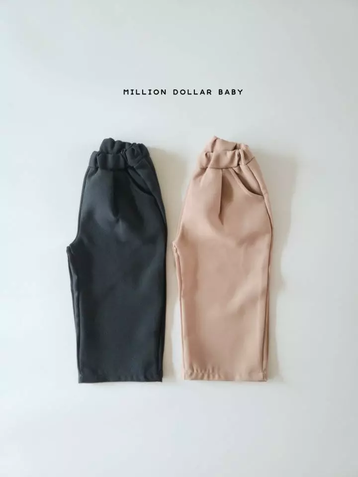 Million Dollar Baby - Korean Children Fashion - #designkidswear - Wrinkle Pants - 12