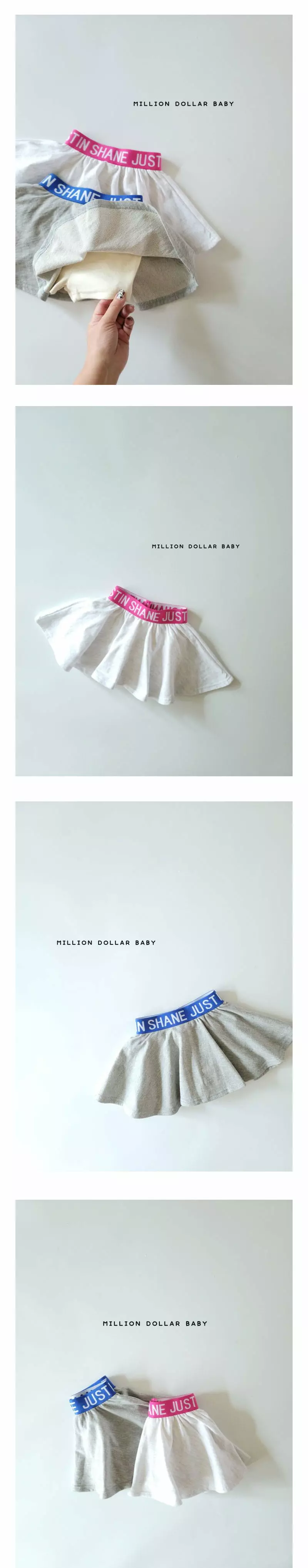 Million Dollar Baby - Korean Children Fashion - #designkidswear - Shain Skirt Leggings - 3