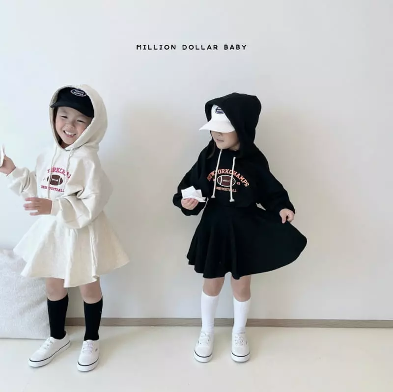 Million Dollar Baby - Korean Children Fashion - #kidzfashiontrend - Plare Skirt Leggings - 2