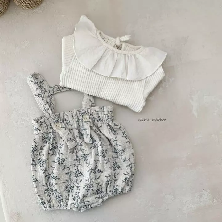 Mimi Market - Korean Baby Fashion - #babyboutique - Botani Dungarees - 2