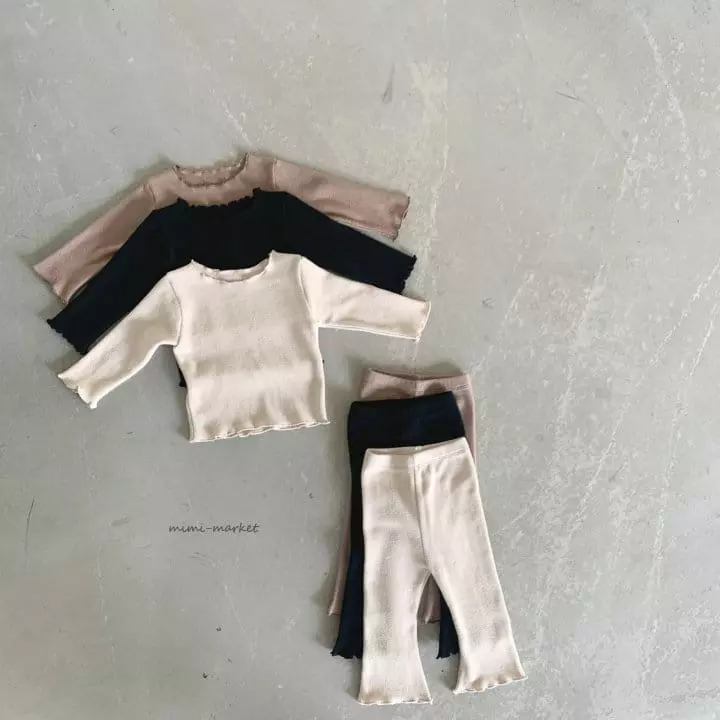 Mimi Market - Korean Baby Fashion - #babyclothing - Lali Top Bottom Set - 11