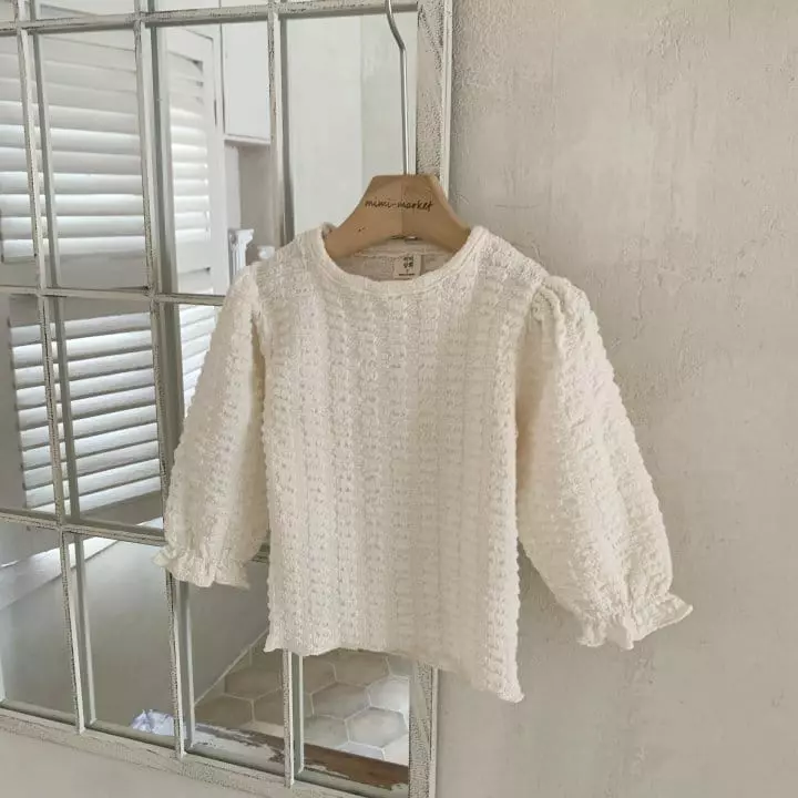 Mimi Market - Korean Baby Fashion - #babyfashion - Puff Sleeveless Tee - 11