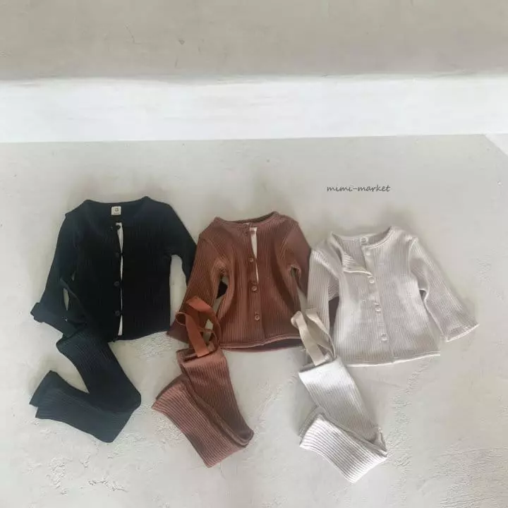 Mimi Market - Korean Baby Fashion - #babyfever - Cozy Cardigan