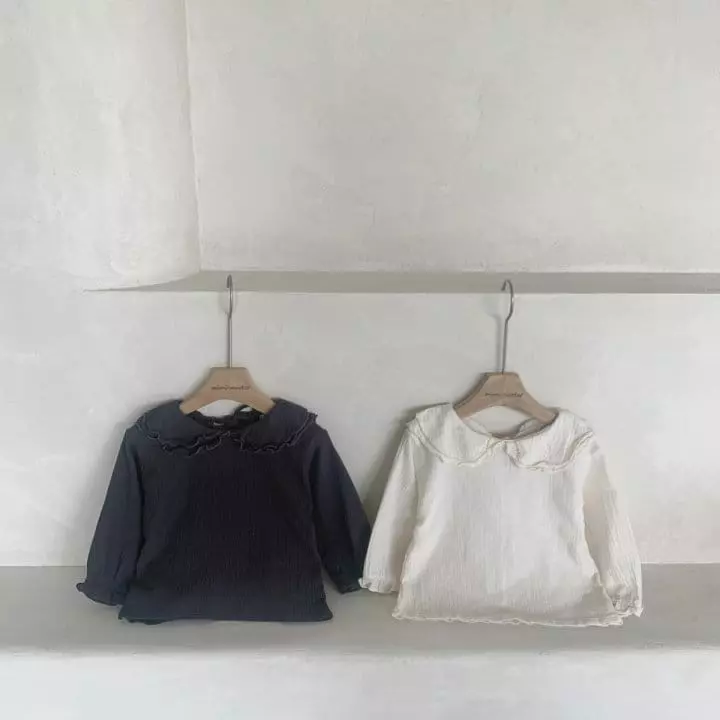 Mimi Market - Korean Baby Fashion - #babygirlfashion - Bat Blouse - 4