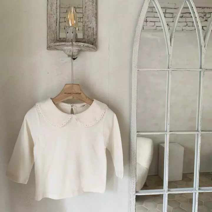 Mimi Market - Korean Baby Fashion - #babyoninstagram - Lace Tee - 2