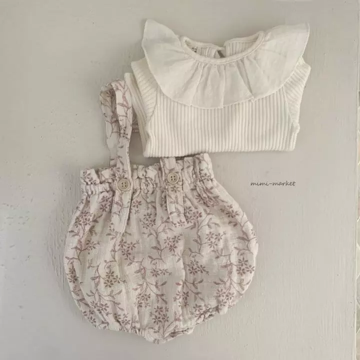 Mimi Market - Korean Baby Fashion - #babyootd - Botani Dungarees - 10
