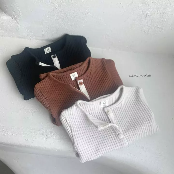 Mimi Market - Korean Baby Fashion - #babyootd - Cozy Cardigan - 5