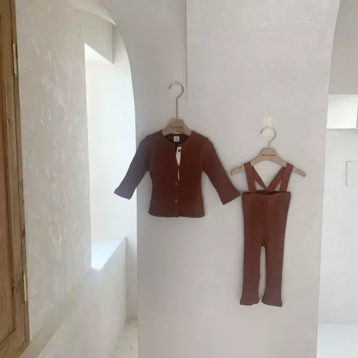 Mimi Market - Korean Baby Fashion - #babyoninstagram - Cozy Dungarees - 4