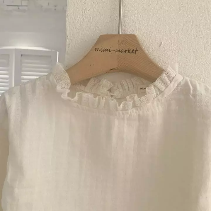 Mimi Market - Korean Baby Fashion - #babyootd - Natural Blouse - 8
