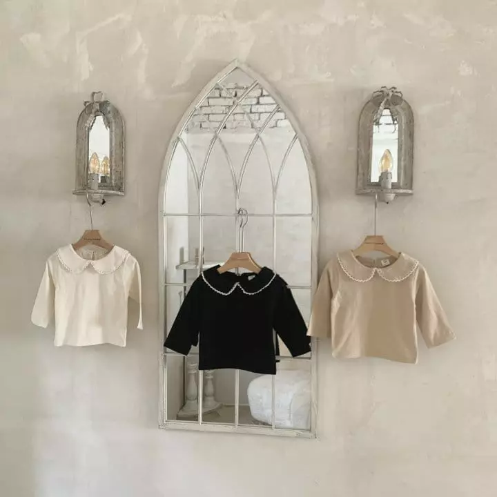 Mimi Market - Korean Baby Fashion - #babyoutfit - Lace Tee - 5