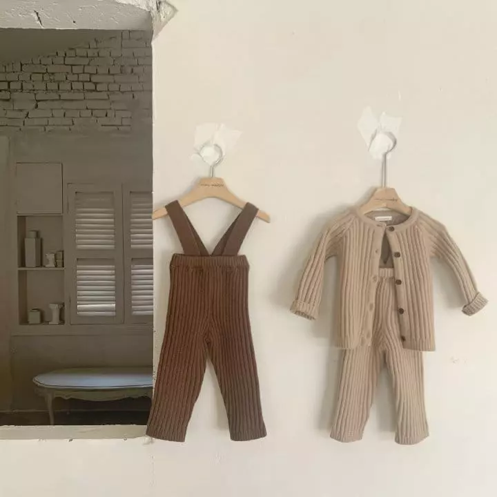 Mimi Market - Korean Baby Fashion - #babyoutfit - Jelly Dungarees - 9