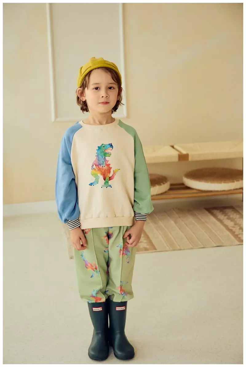 Mimico - Korean Children Fashion - #Kfashion4kids - Dino Tee - 3