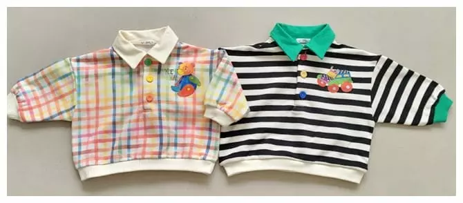 Mimico - Korean Children Fashion - #fashionkids - Collar Tee