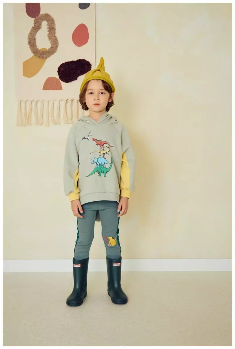 Mimico - Korean Children Fashion - #kidzfashiontrend - All Dino Tee - 12