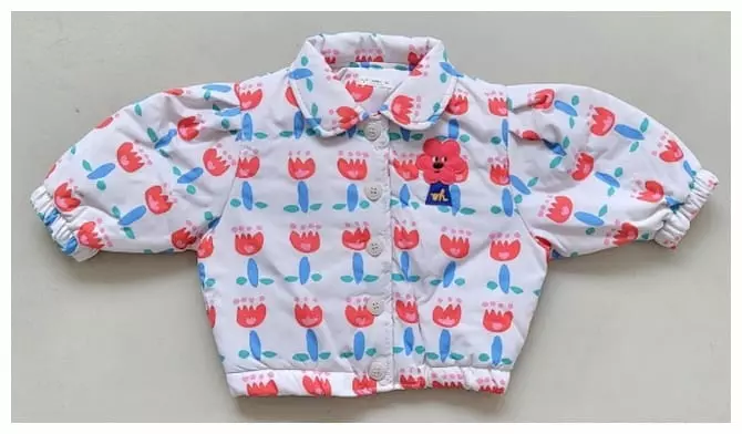 Mimico - Korean Children Fashion - #kidzfashiontrend - Flower Jumper