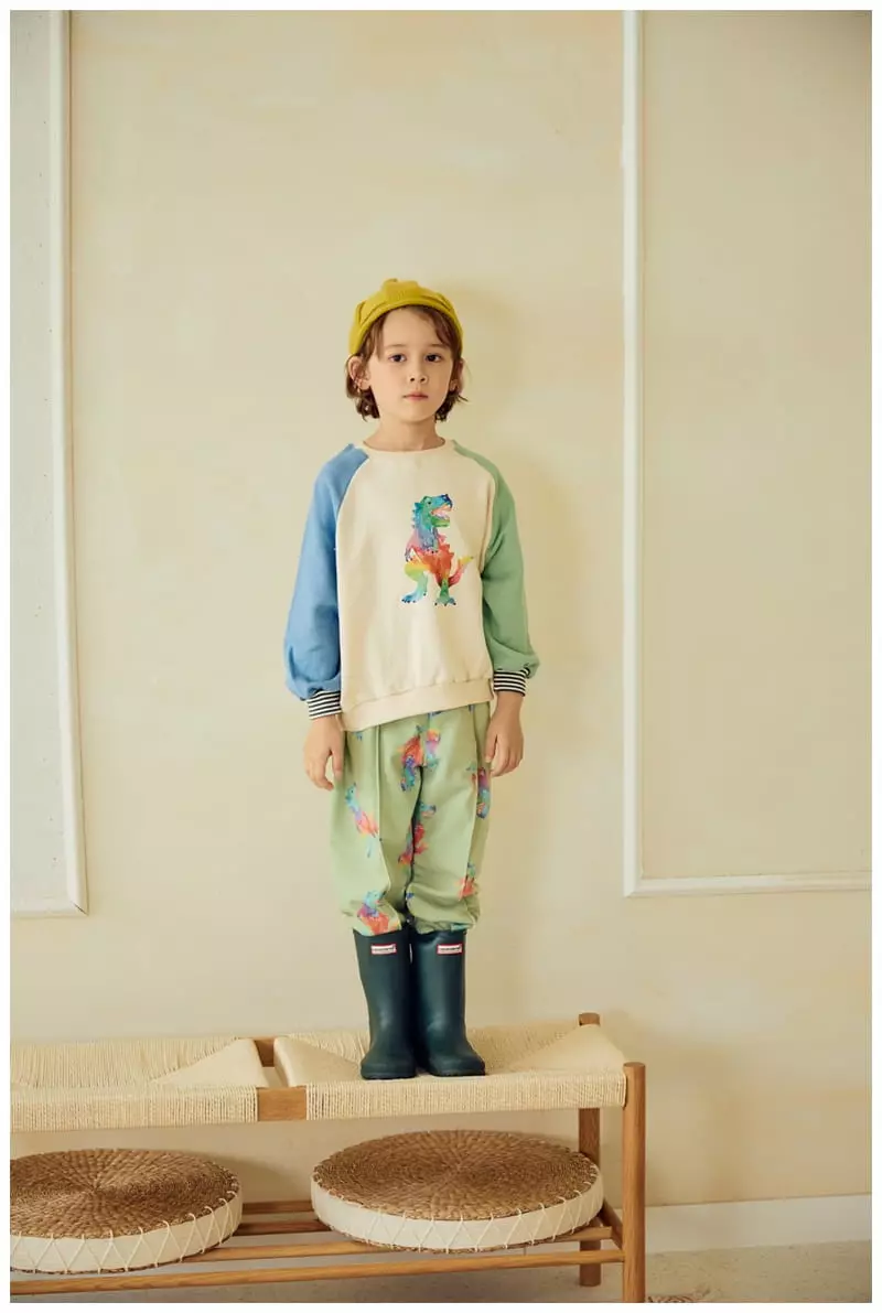 Mimico - Korean Children Fashion - #magicofchildhood - Dino Tee - 5