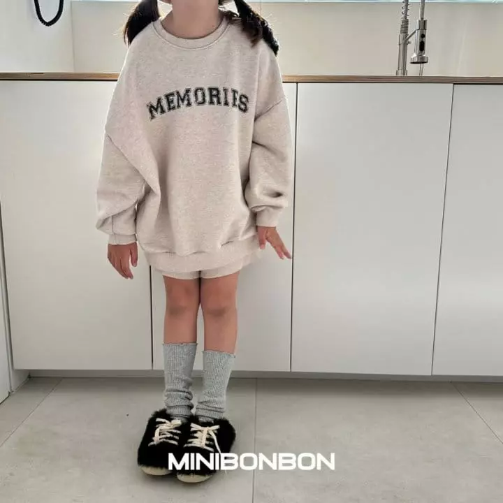 Mini Bongbong - Korean Children Fashion - #kidsstore - Memories Sweatshirt