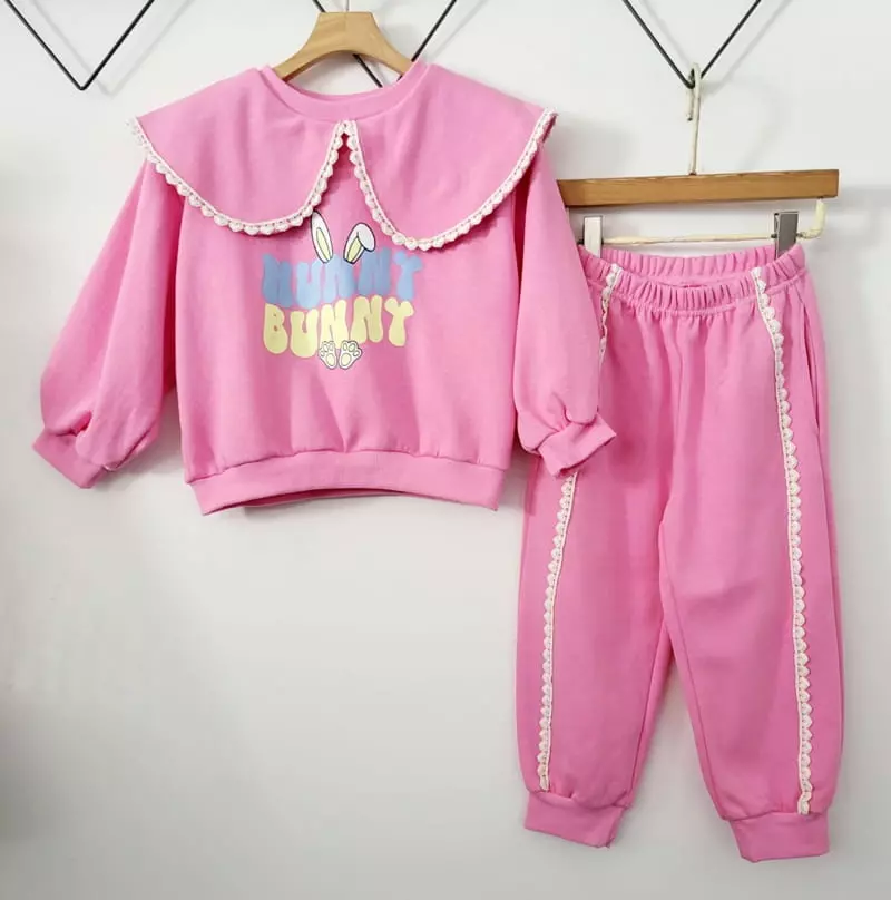 Miniature - Korean Children Fashion - #childofig - Bunny Top Bottom Set - 2
