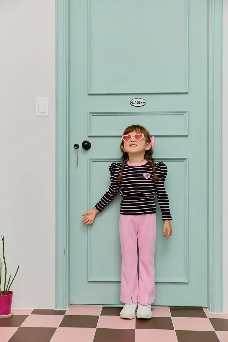 Miniature - Korean Children Fashion - #childofig - Bera Rib Tee - 2