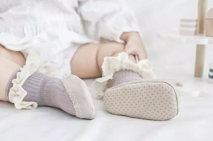 Miso - Korean Baby Fashion - #babyboutique - Lace Walk Socks - 10