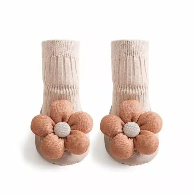 Miso - Korean Baby Fashion - #babyboutique - Flower Walk Socks - 8