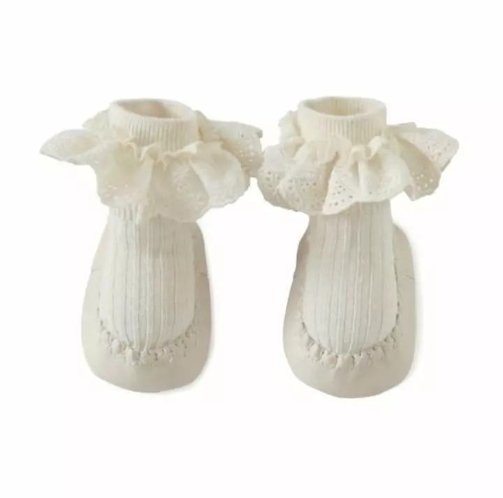 Miso - Korean Baby Fashion - #babyoninstagram - Lace Walk Socks - 3