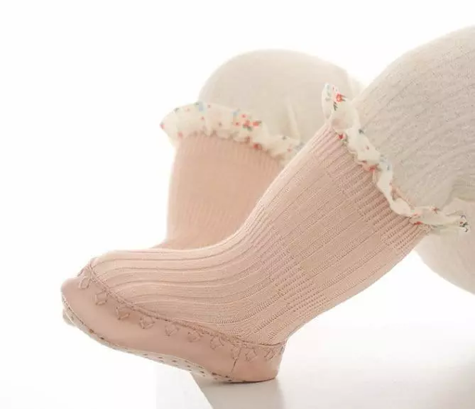 Miso - Korean Baby Fashion - #babyoninstagram - Frill Flower Socks