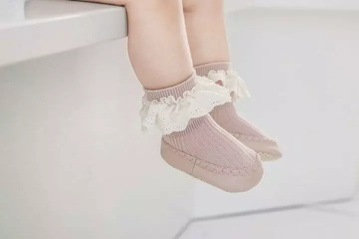 Miso - Korean Baby Fashion - #onlinebabyboutique - Lace Walk Socks - 8