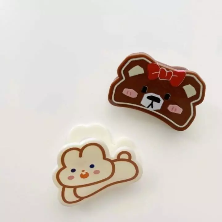 Miso - Korean Children Fashion - #Kfashion4kids - Bunny Bear Hairpin - 6