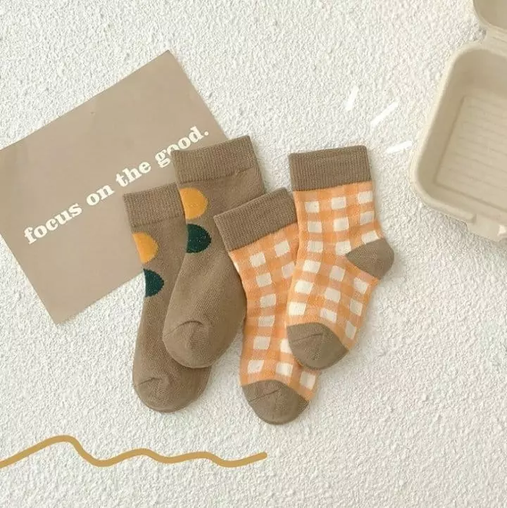 Miso - Korean Children Fashion - #Kfashion4kids - Pasta Socks - 11