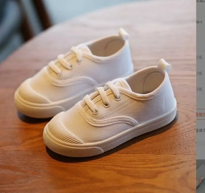 Miso - Korean Children Fashion - #stylishchildhood - White Slip-on - 4