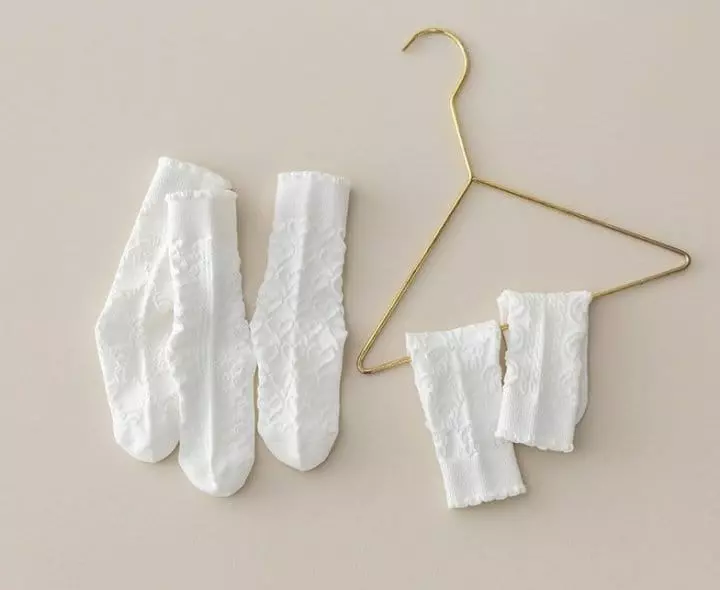 Miso - Korean Children Fashion - #childofig - Ivory Socks