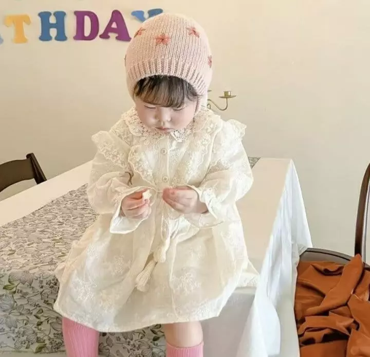 Miso - Korean Children Fashion - #discoveringself - Silver Bell Bonnet - 11