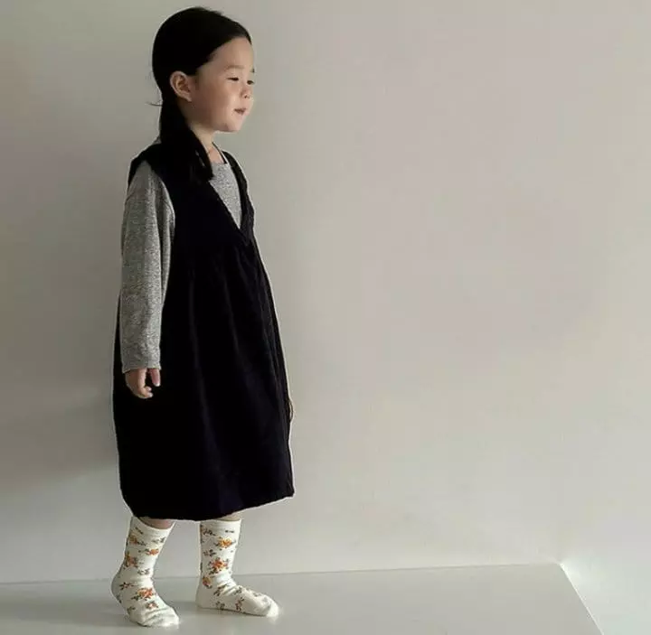 Miso - Korean Children Fashion - #discoveringself - Floral Socks - 5