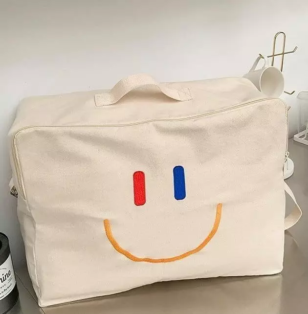 Miso - Korean Children Fashion - #fashionkids - Square Smile Bag - 8