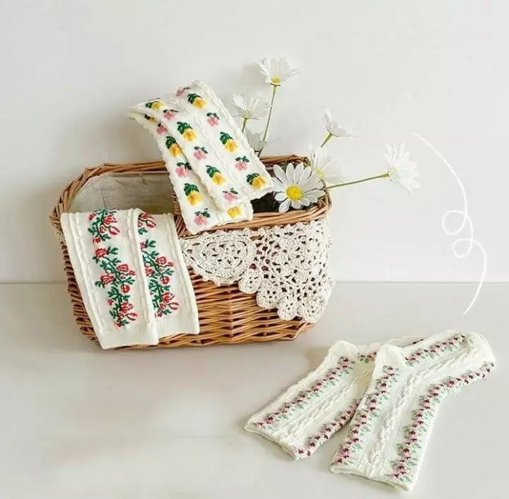 Miso - Korean Children Fashion - #fashionkids - Rose Socks - 3